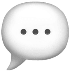 speech bubble